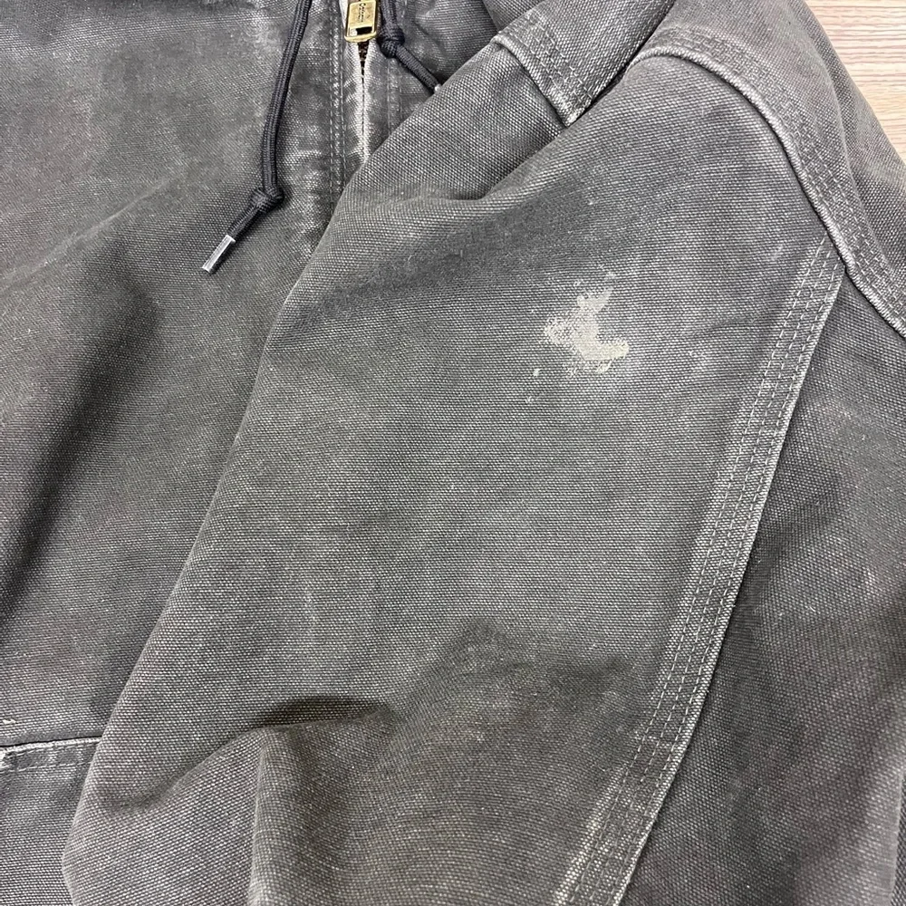 Vintage 90s Moss Green Carhartt Coat J130 Size XL